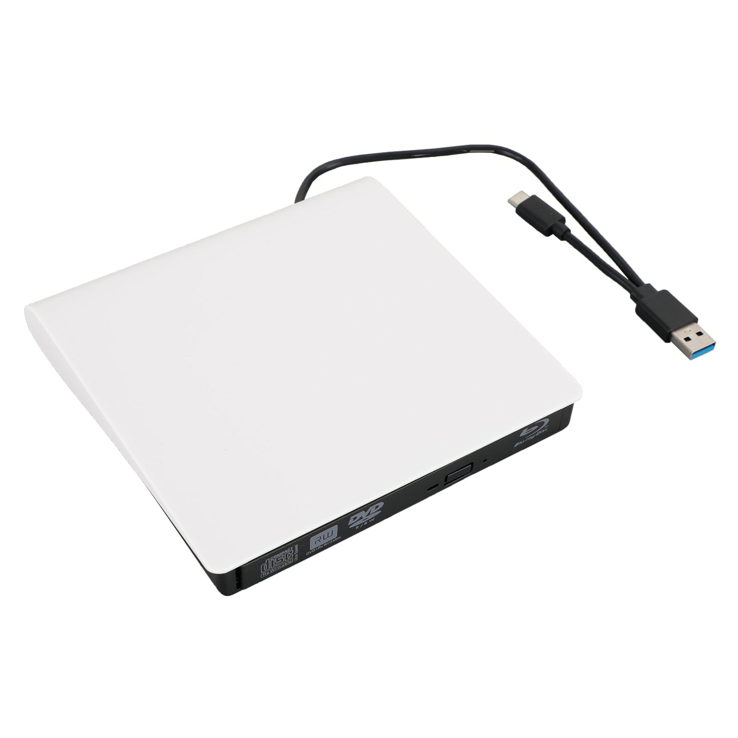 Graveur de disque Blu-ray externe USB et type-c + lecteur BD DVD graveur de disque USB 3.0