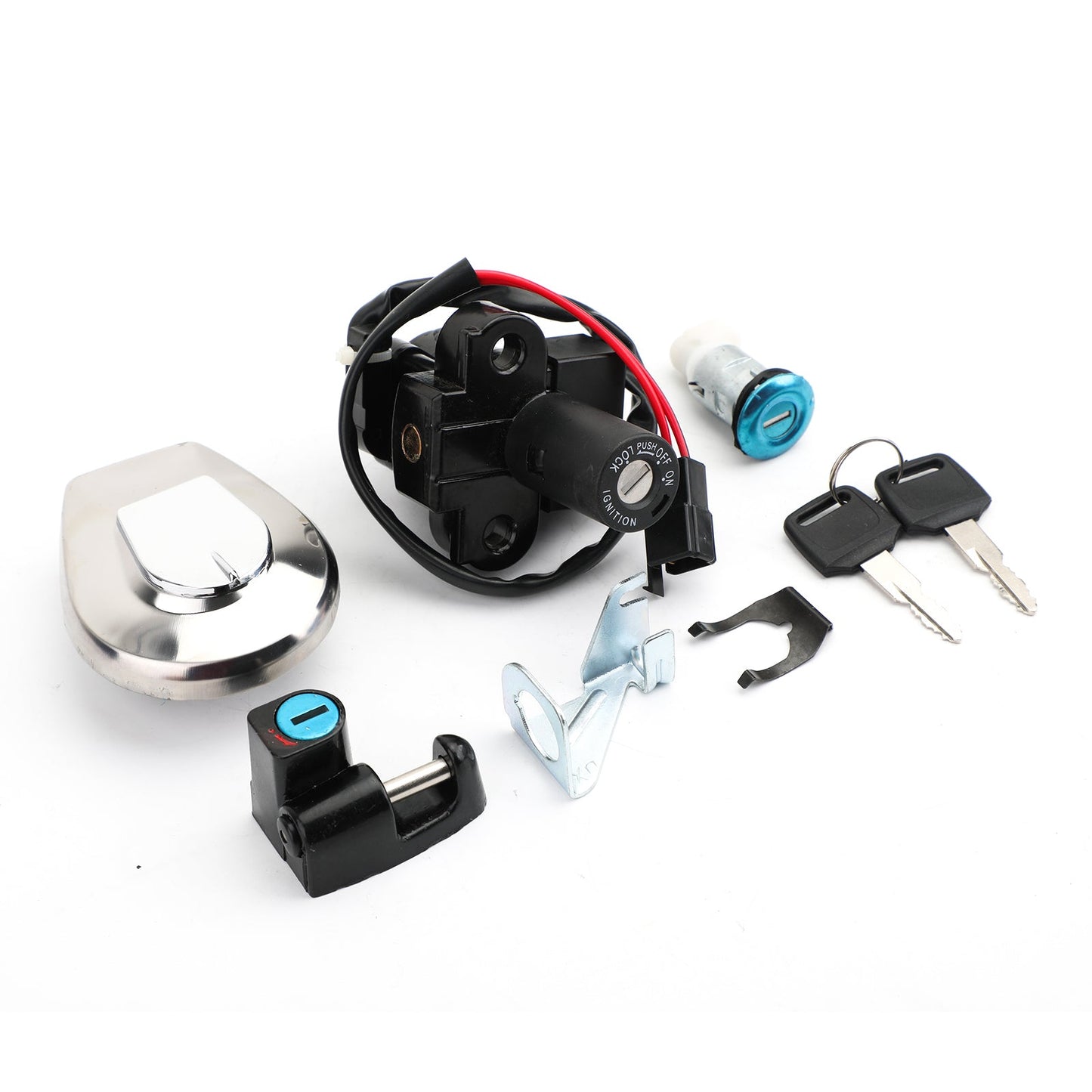 Zündschalter Fuel Gas Cap Helm Lock-Kit für Honda CB 750 Nighthawk 91-03 Generic