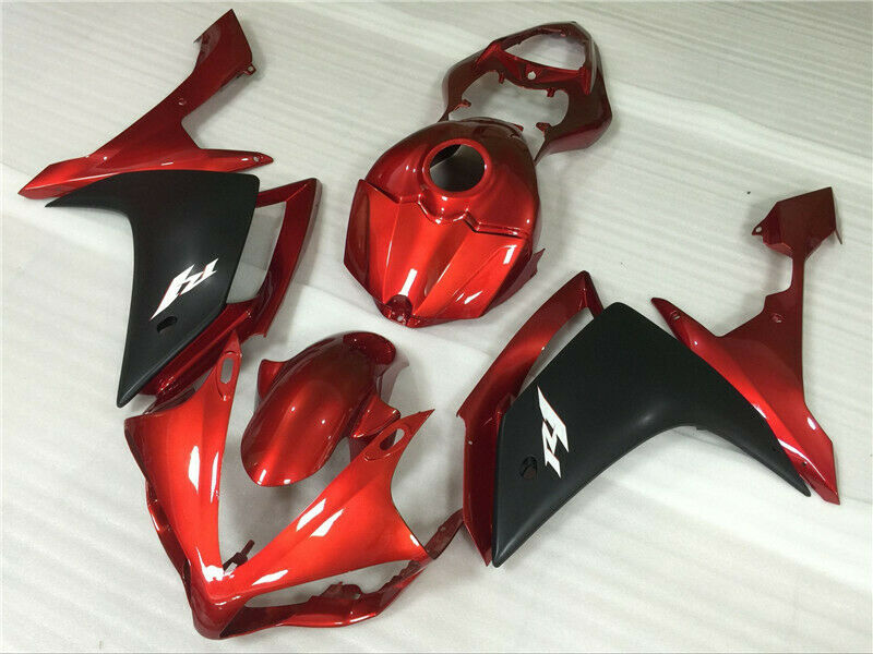 Amotopart 2007-2008 Yamaha YZF R1 Verkleidung Orange Kit