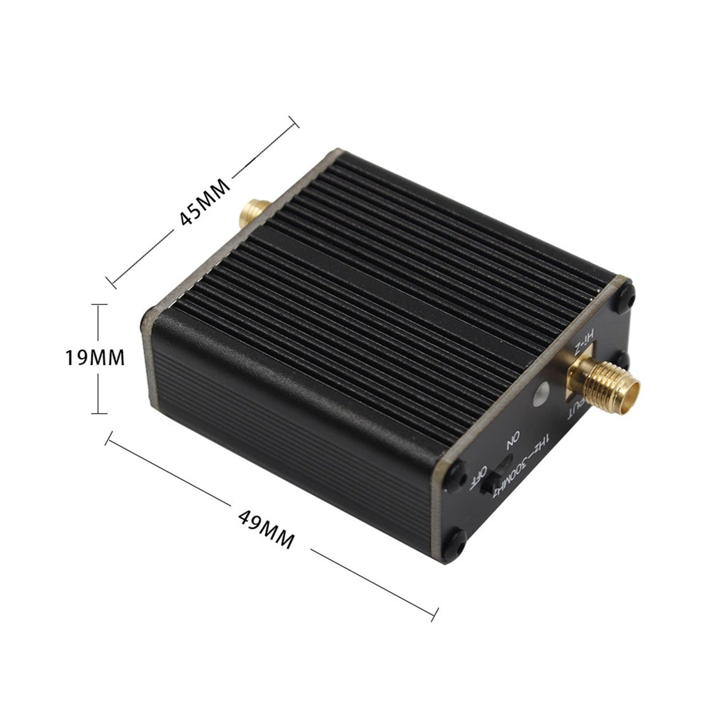 Hochohmiger Verstärker für SDR Walkie Talkie Donut AM MW/SW Antenne HackRF One