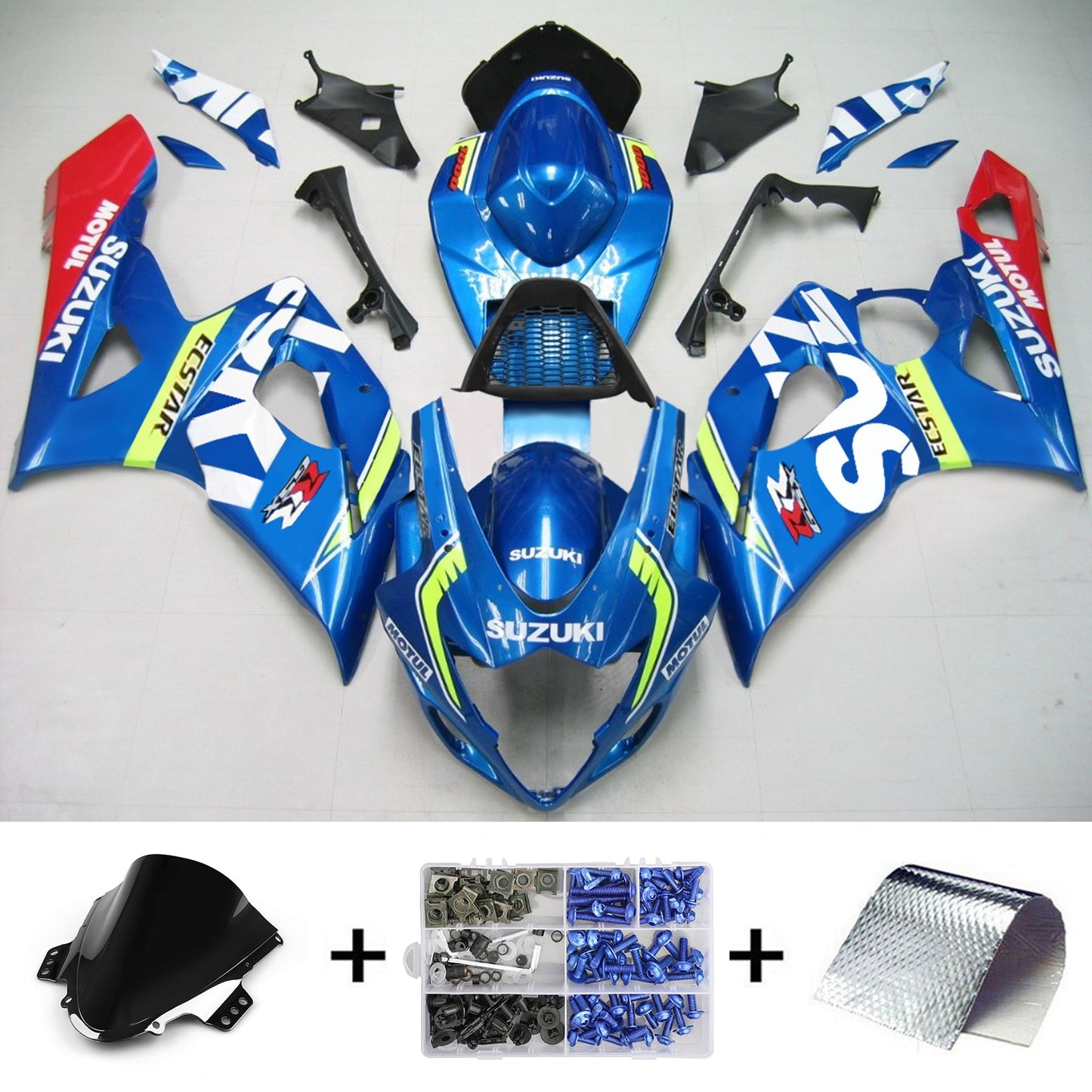 Amotopart Suzuki GSXR1000 2005-2006 Verkleidungskit