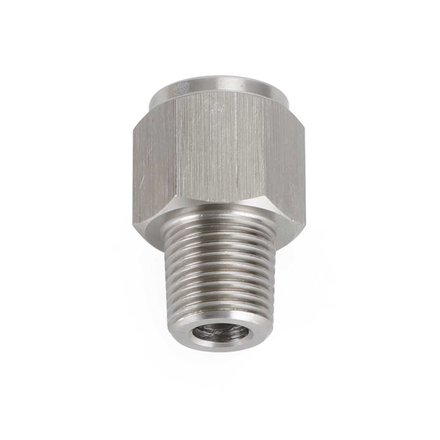 1/8" NPT Stecker auf M10x1.0 Buchse Edelstahl Öldruckmesser Adapter Generic