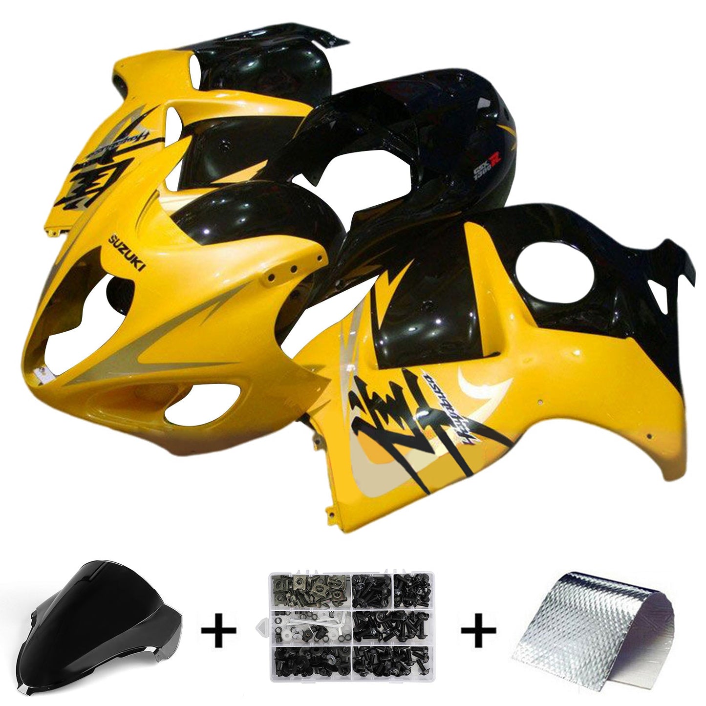 1999-2007 Suzuki Hayabusa GSX1300R Einspritzverkleidungs-Kit Karosserie Kunststoff ABS