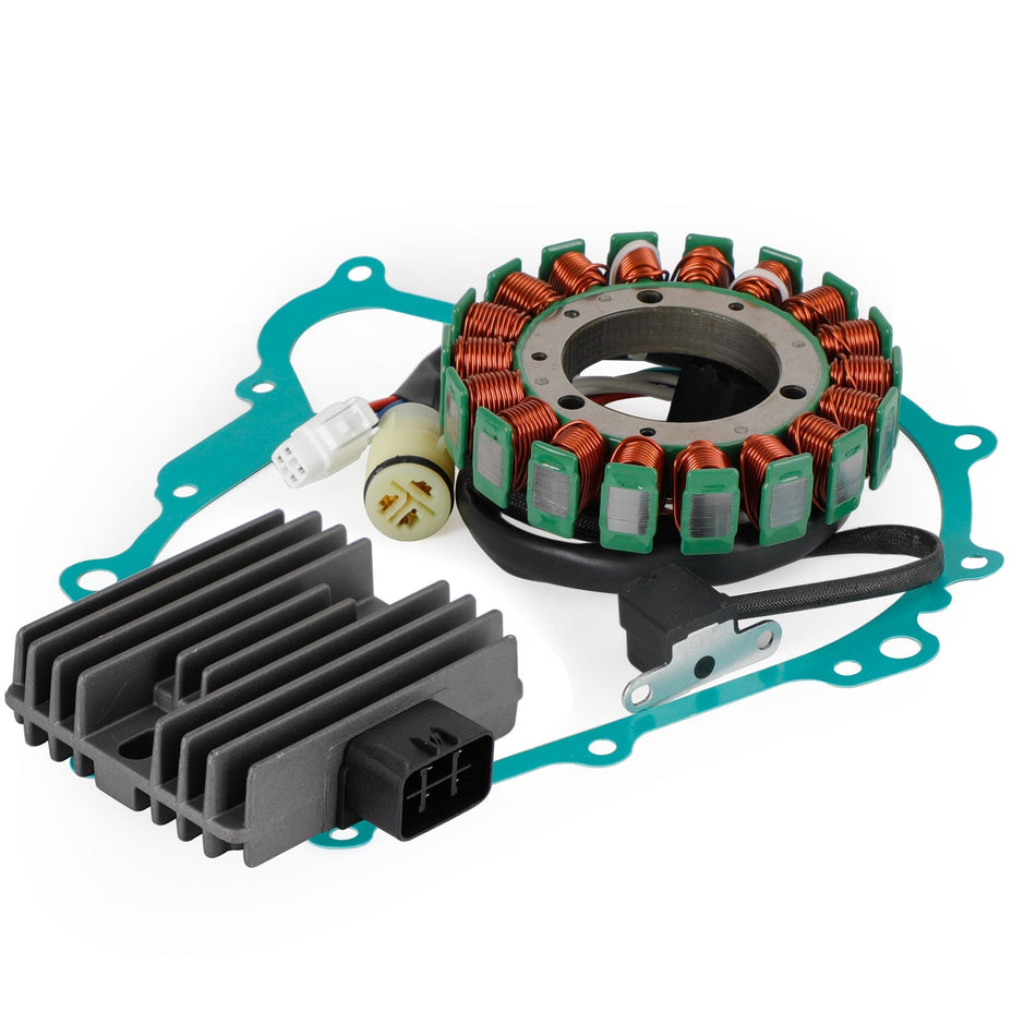 Magneto Stator+Spannungsgleichrichter+Dichtung für Yamaha YFM450 Grizzly 450 2011-2016 FedEx Express Generikum