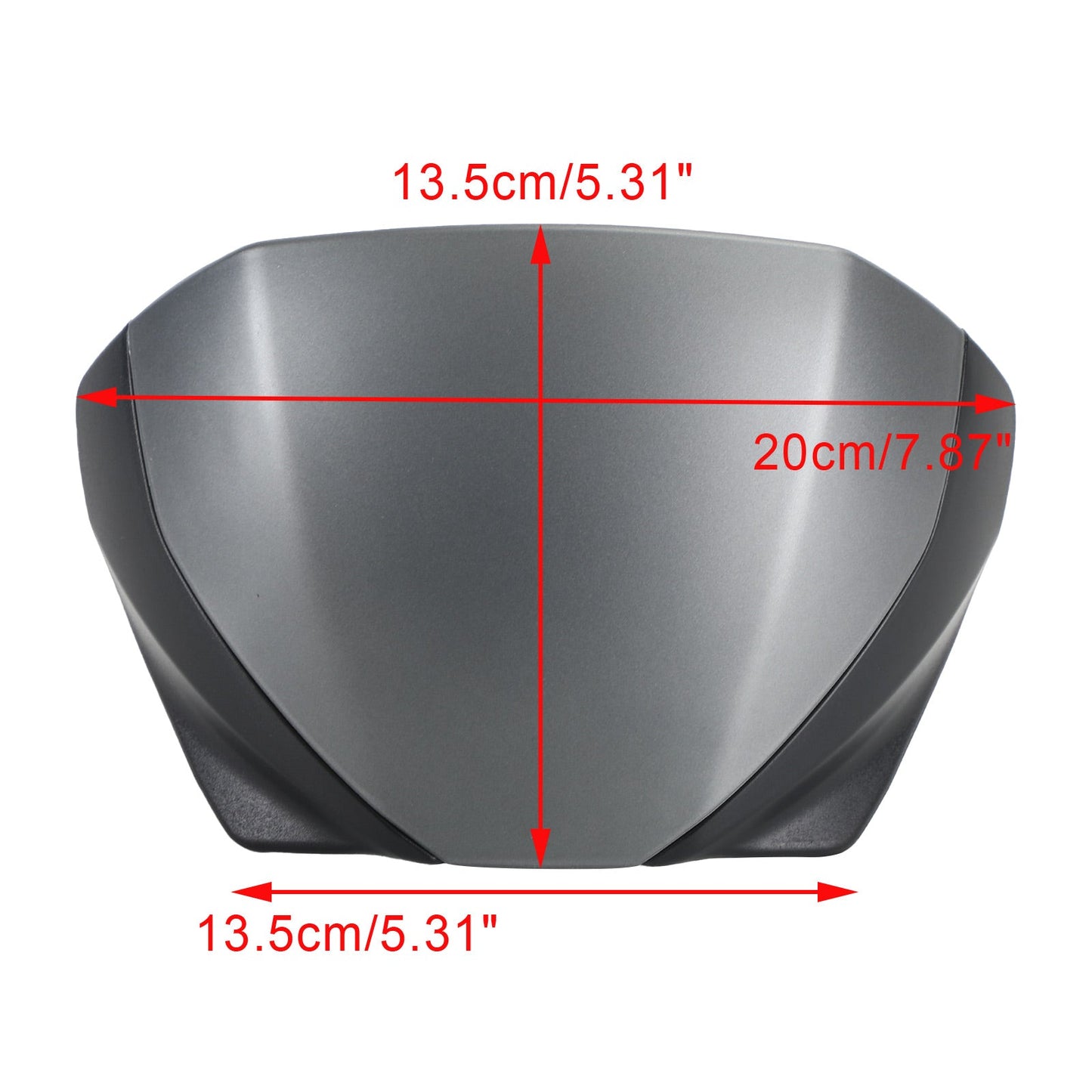 Frontscheibe Windschutzscheibenverkleidung Windschutzscheibenabweiser für Trident 660 2021+ Generic