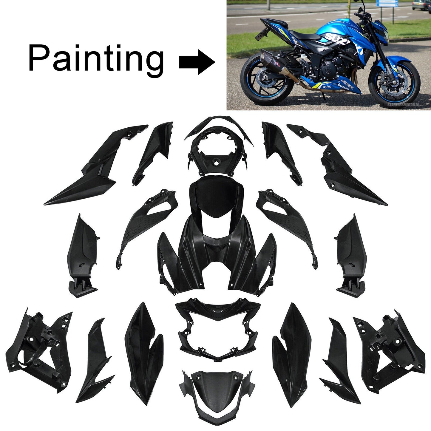 Amotopart Suzuki GSX-S 750 2017-2021 Verkleidungskit Karosserie Plastik