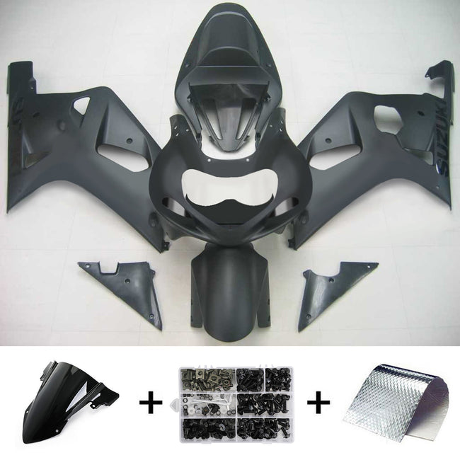 Amotopart Suzuki GSXR750 2001-2003 Verkleidungskit Karosserie Plastik