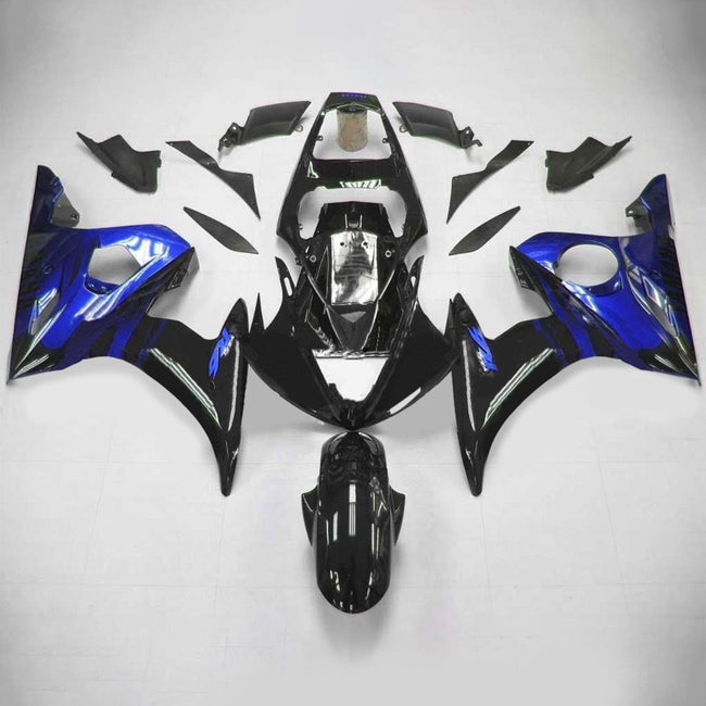 Injektionsverkaufskit Karosserie Kunststoff ABS fit für Yamaha 2003-2004 YZF 600 R6 & 2006-2009 YZF R6S #121