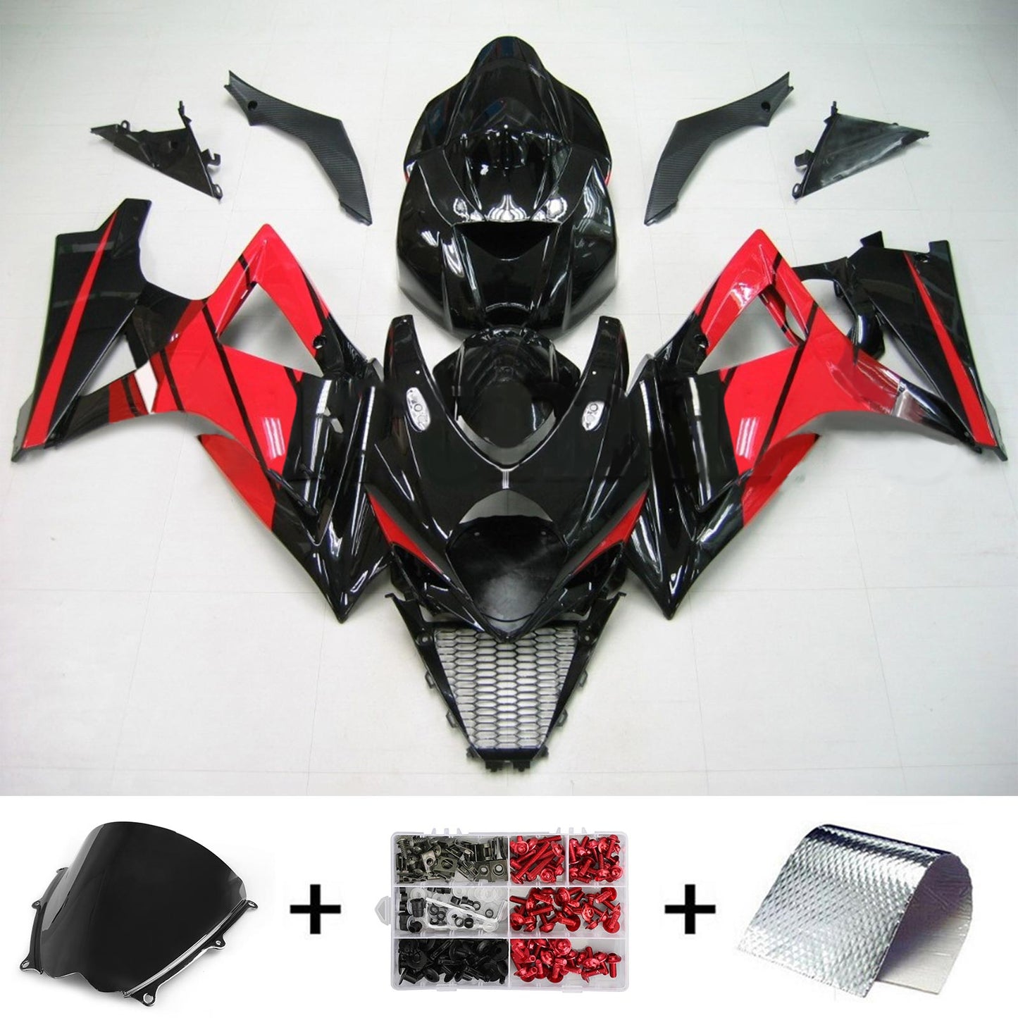 Amotopart Suzuki GSXR1000 2007-2008 Verkleidungskit