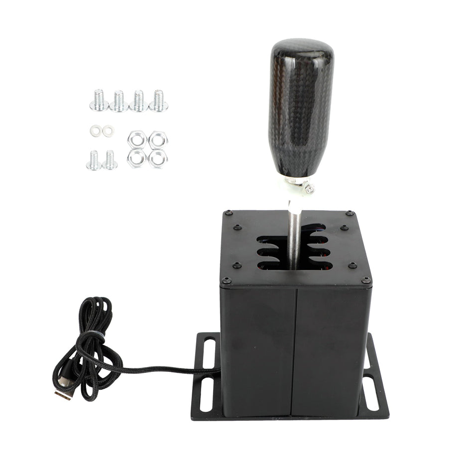 6+R 7+R USB -Simulator H Gang Shifter für Logitech T300RS/GT Lenkrad -Rad -PC