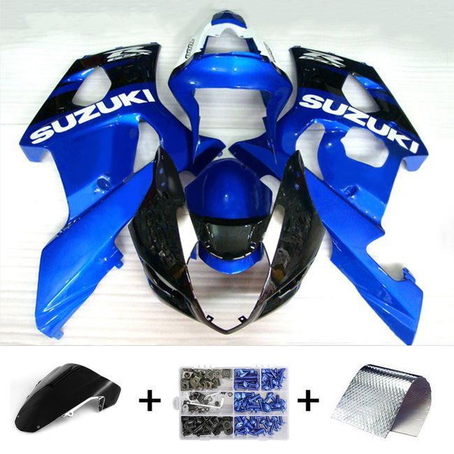 Amotopart Suzuki GSXR1000 2003–2004 K3 Verkleidungsset, Karosserie, Kunststoff, ABS