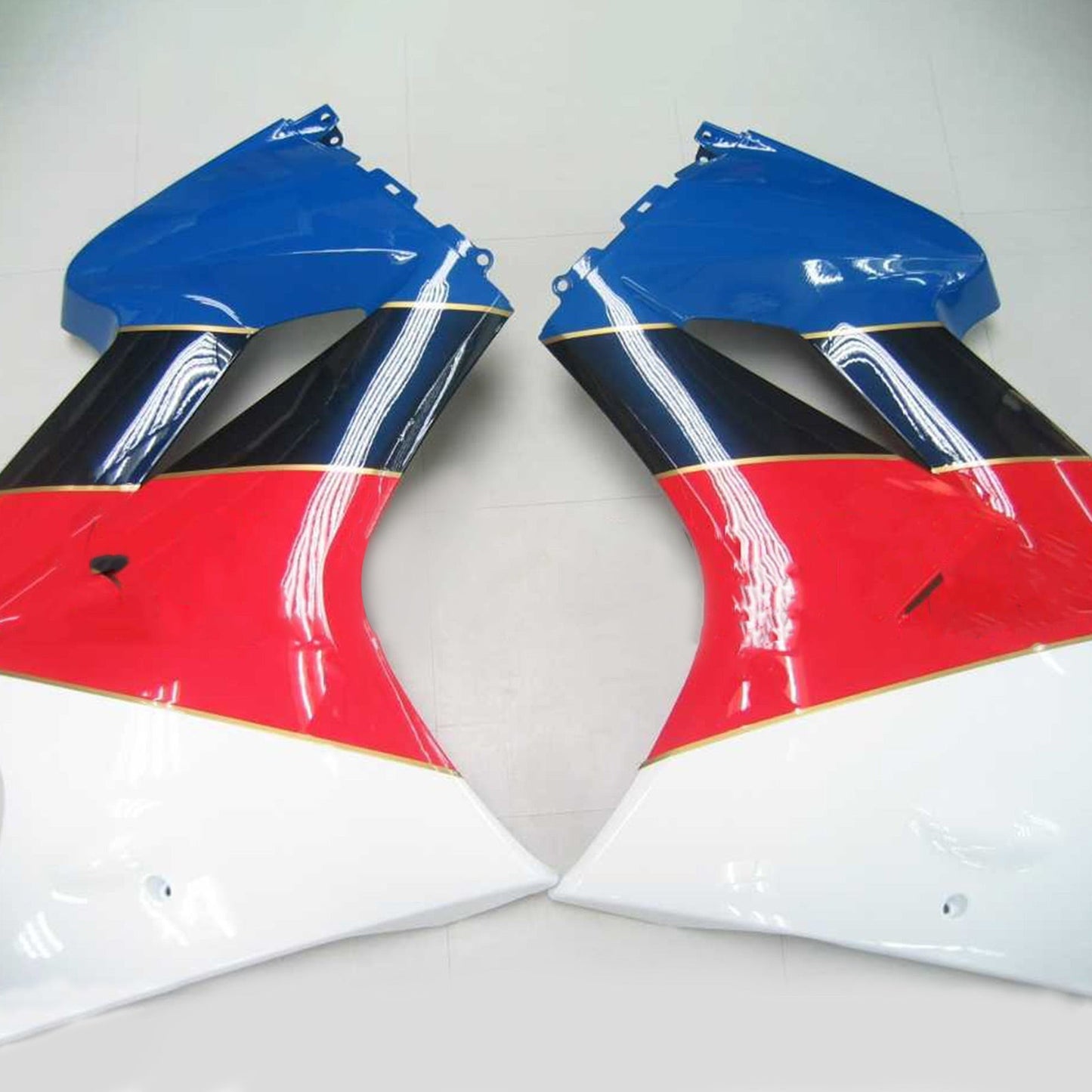 Amotopart 2002-2012 Honda VFR800 Kit de carénage multicolore