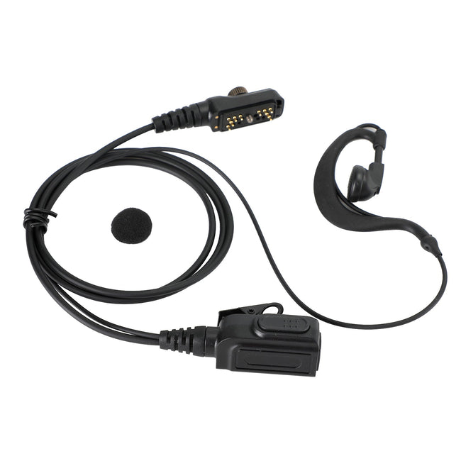Headset Oval PTT in einem Walkie-Talkie für HYT PD752 PD782 PD785 PD785G PT580H