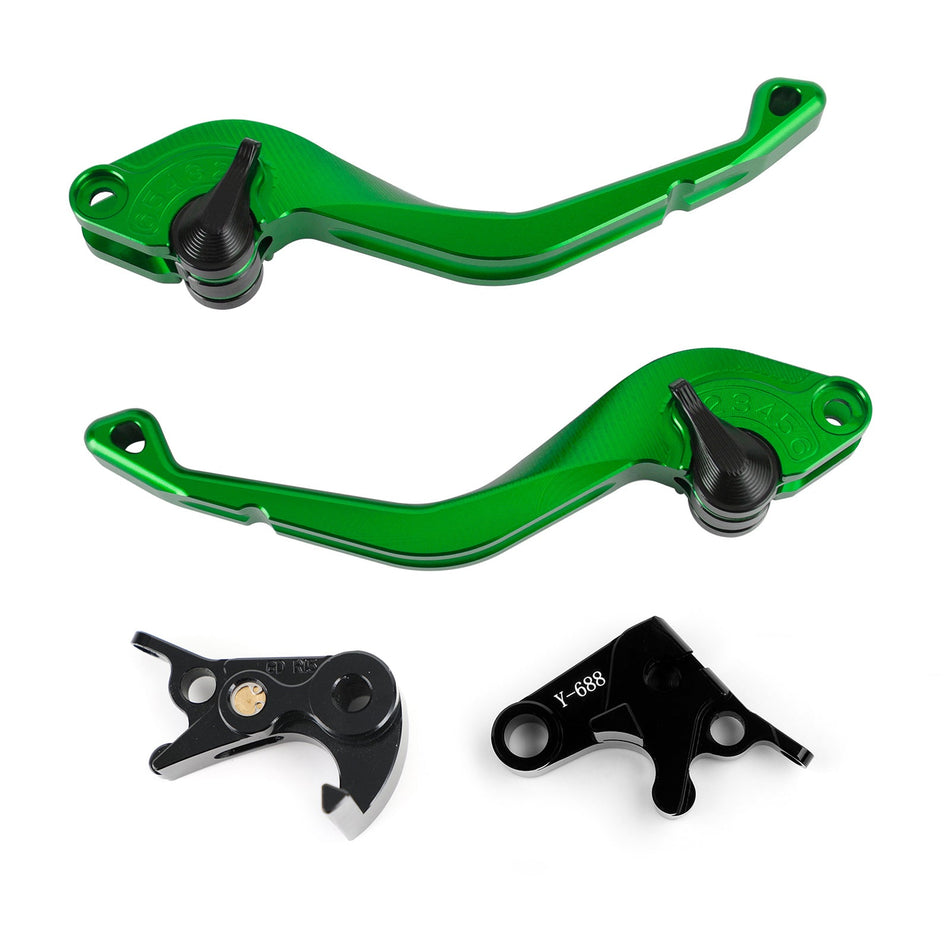 Levier de frein d'embrayage court CNC Yamaha YZF R1 R1S R6 MT-09/SP Tracer