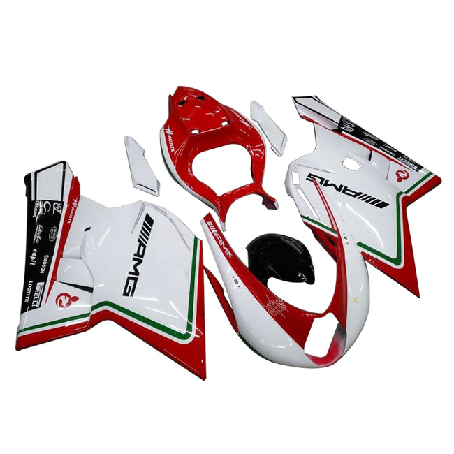 Amotopart MV Agusta F4 1000 2005–2006 Verkleidungsset, Karosserie, Kunststoff, ABS