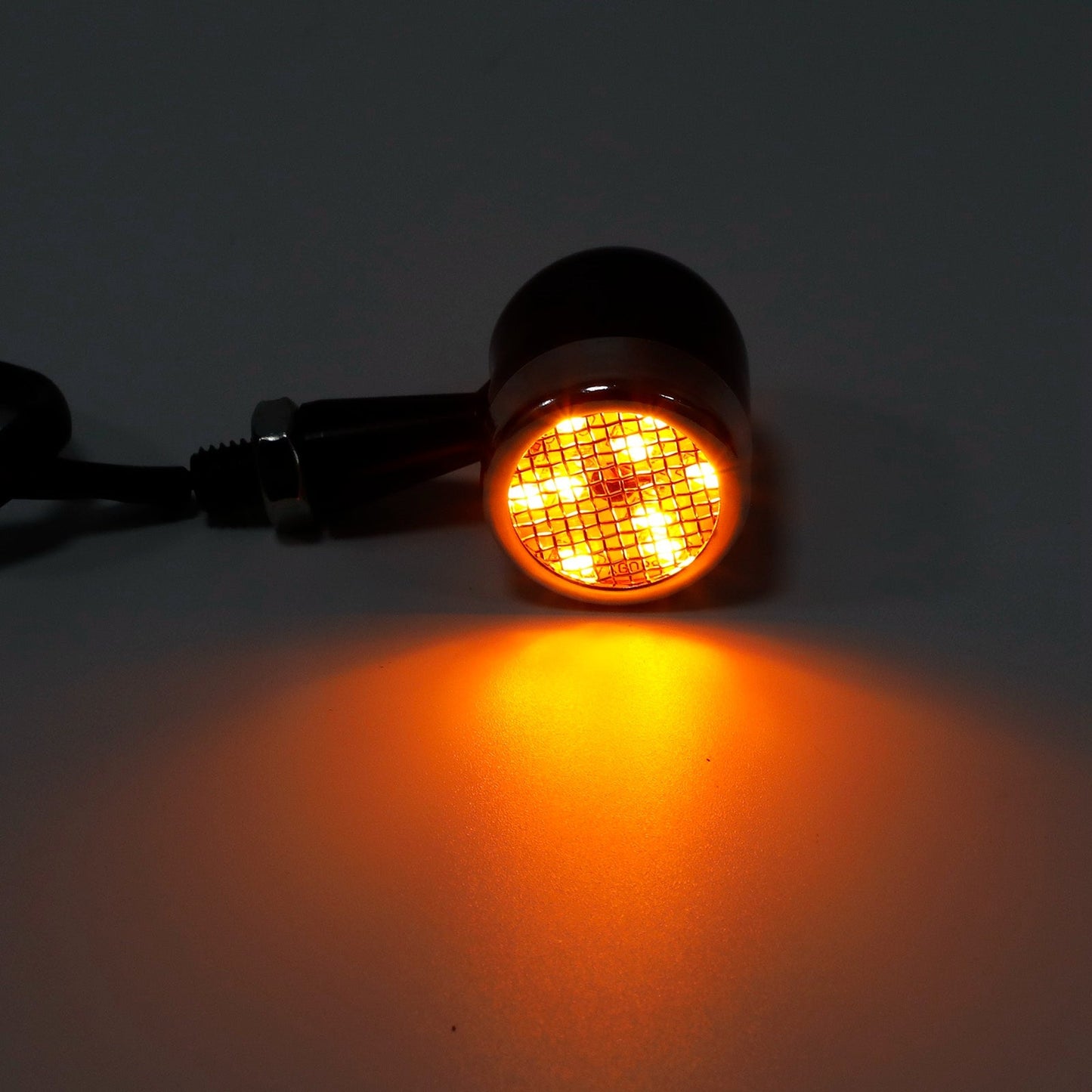 Universel 10MM moto LED clignotant indicateur feu stop feu 12V M10