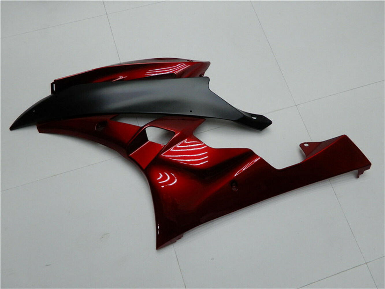 Amotopart nouveau carénage de Kits de plastique d'injection rouge noir pour Yamaha 2006 2007 YZF R6 générique