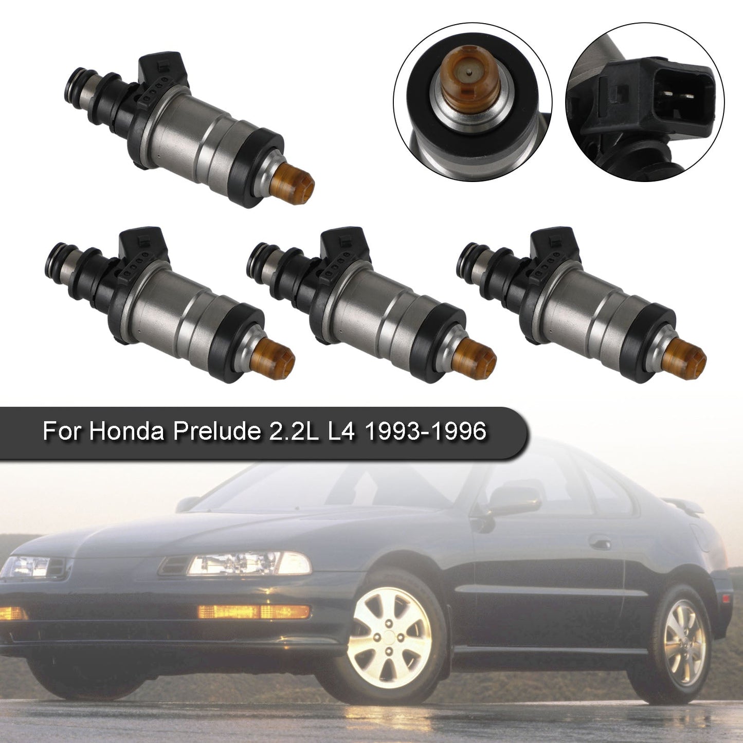 1993-1996 Injecteurs Honda Prelude 2.2L VTEC 4PCS 06164-P0F-000