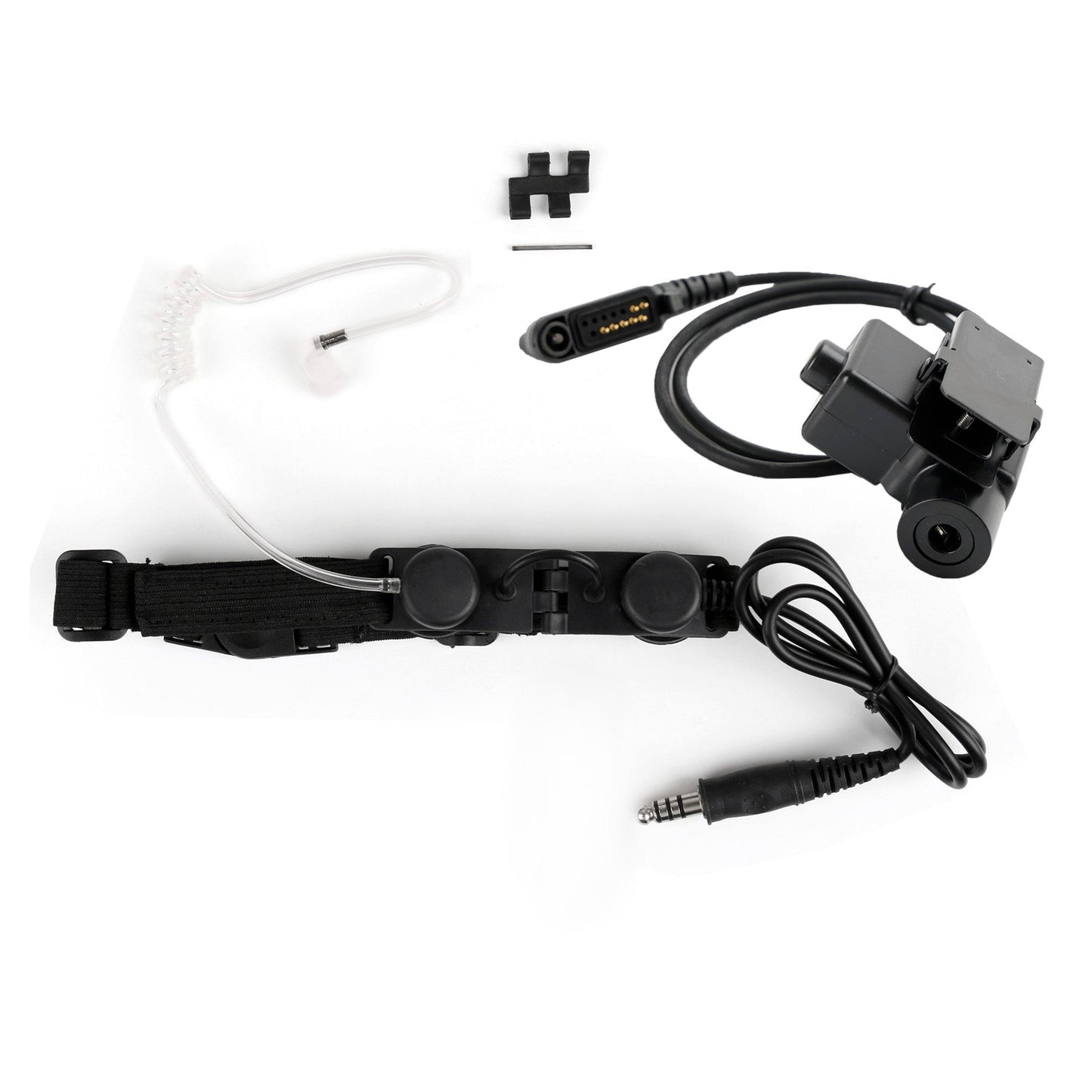 Z-Tactical Throat Mic Verstellbares Headset für Hytera PD600 PD602 PD602g PD605