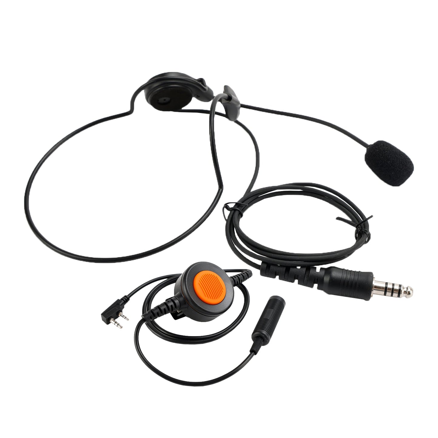 Für PX-777 LT-2288 UV-5RA 6-Pin U94 PTT 7,1-C7 Hinten Montieren Stecker Taktische Headset