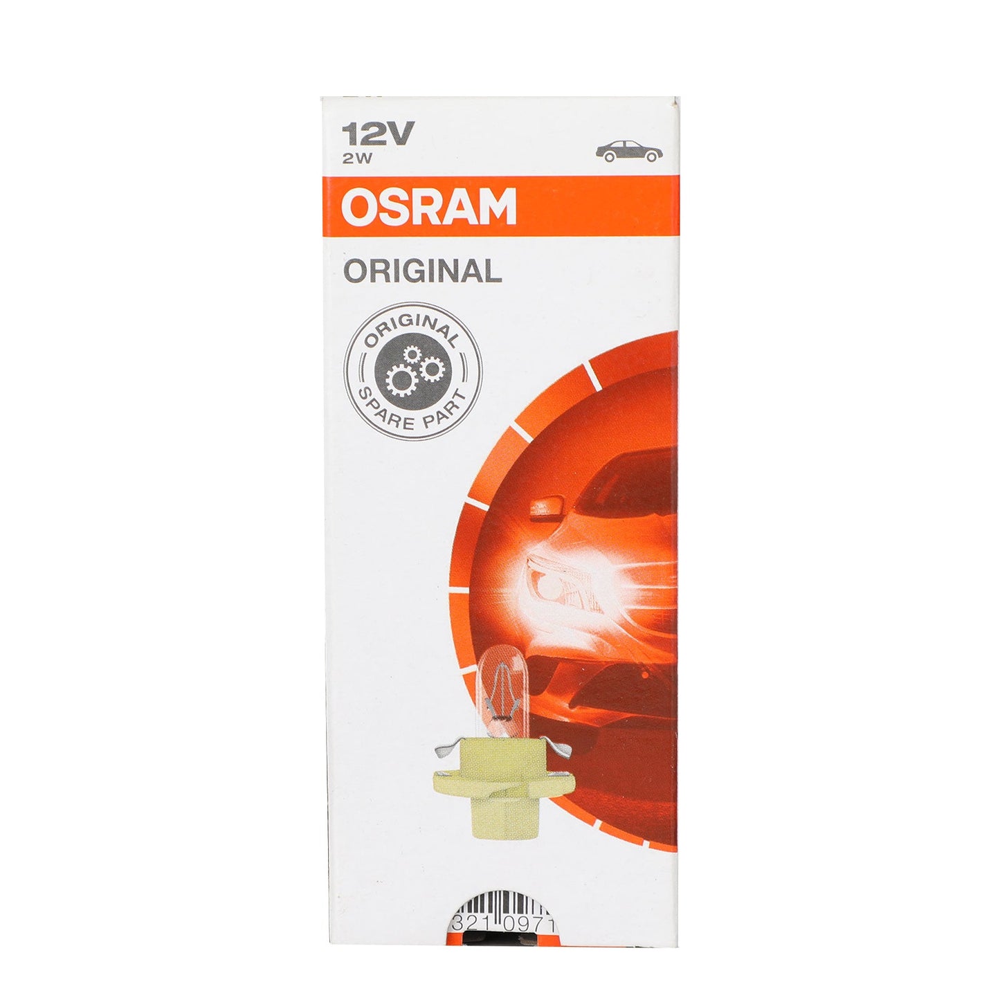 10x Für OSRAM Auto Original Instrumentenbeleuchtung 2352MFX6 12V 2W BX8.4d Generic