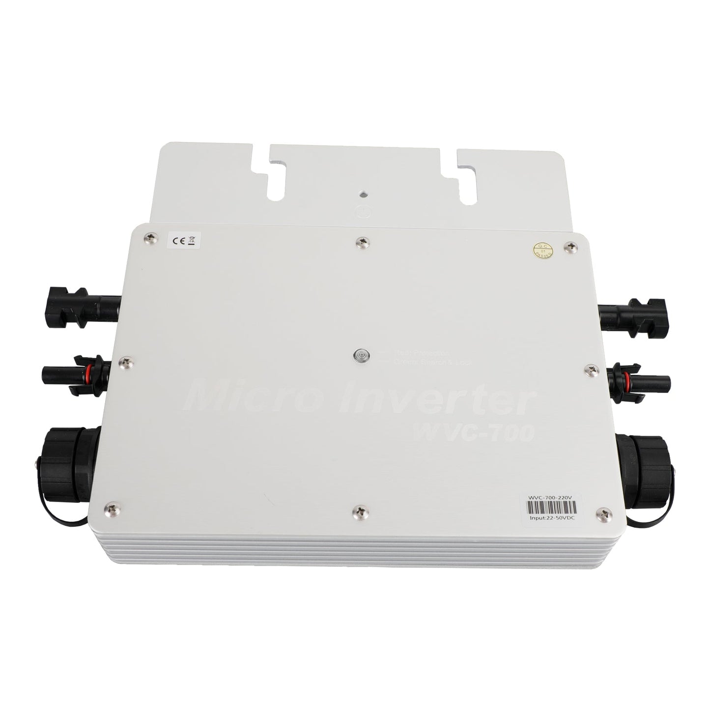 600W/700W Solar Wechselrichter Grid Tie MPPT Micro Inverter App -Steuerelement mit Display FedEx Express