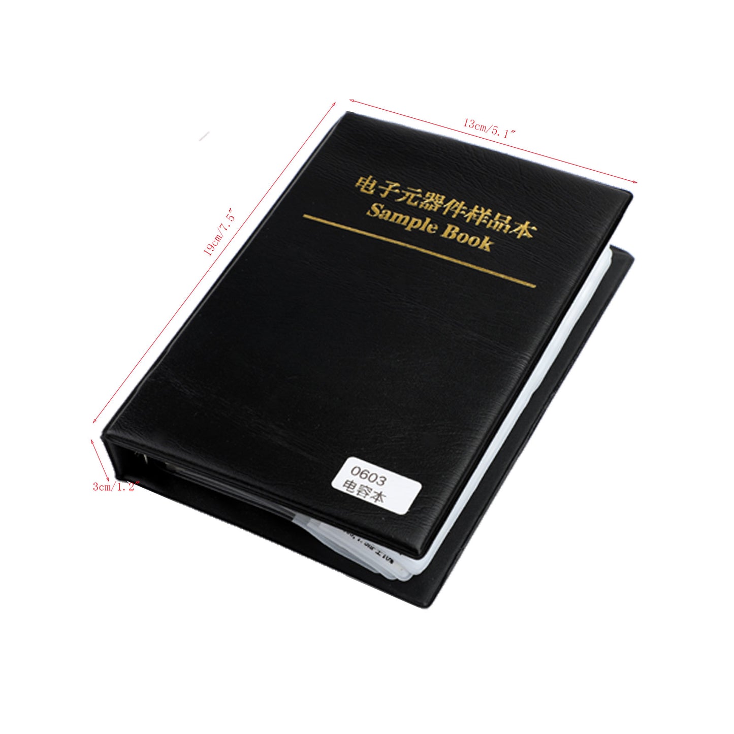SMD0603 Kondensator-Musterbuch 90 Werte * 50 Stück = 4500 Stück Kondensator-Kit SMD