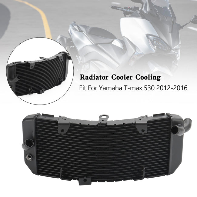 Yamaha TMAX530 T-max 530 2012–2016 Aluminium-Kühler, Kühlung, Kühler, Fedex Express