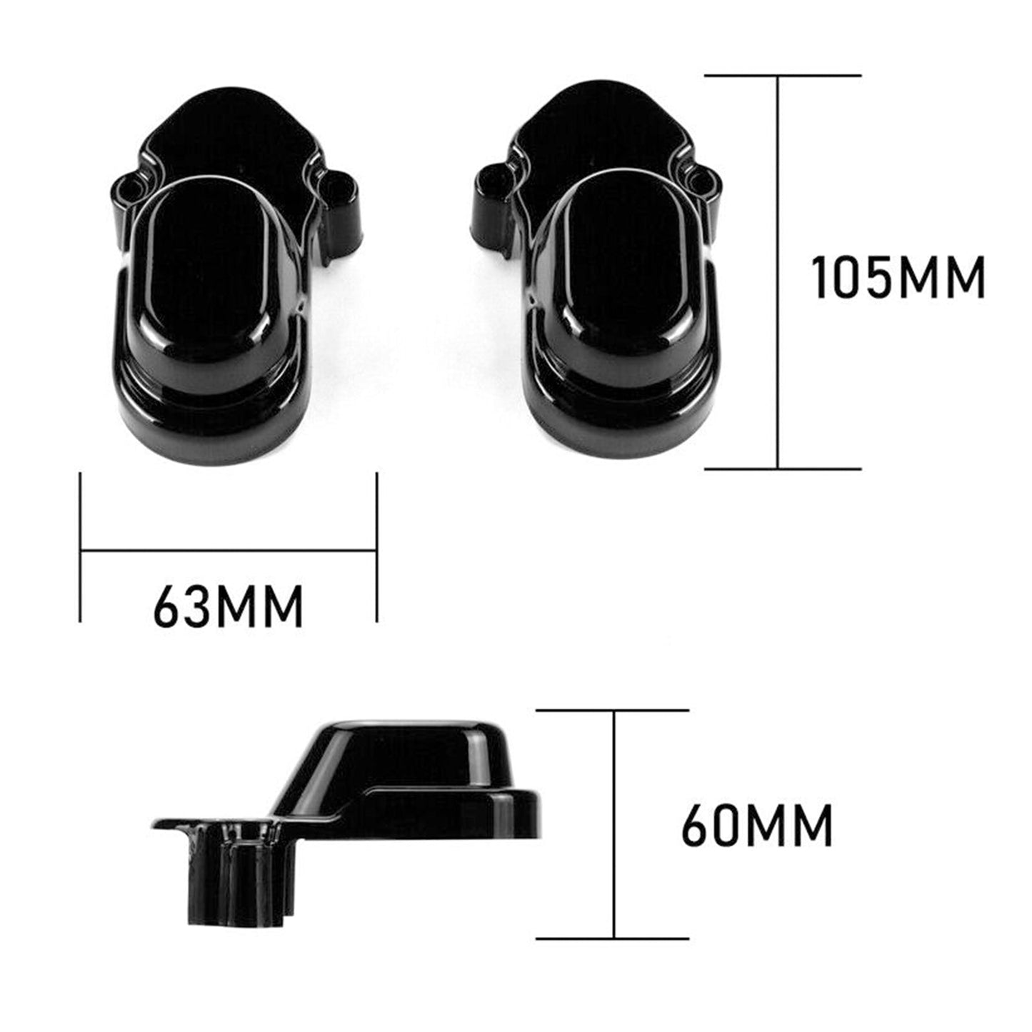 Muttern-Skaulubenkappe für Hinterachsabdecke für Sportster 1200 XL1200C 883 2005–2017 Generika