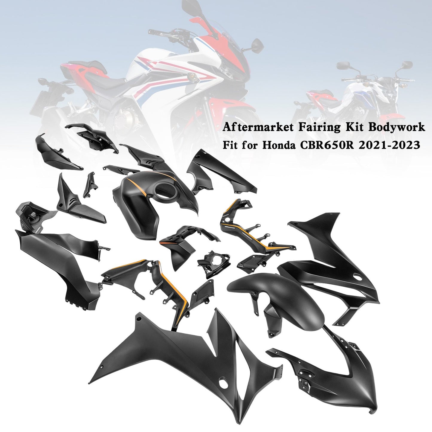 Honda CBR650R 2021-2023 Verkleidungsset ABS-Kunststoffspritzguss