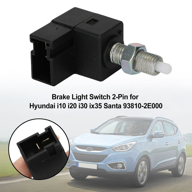Bremslichtschalter 2-polig für Hyundai i10 i20 i30 ix35 Santa 93810-2E000 Generic