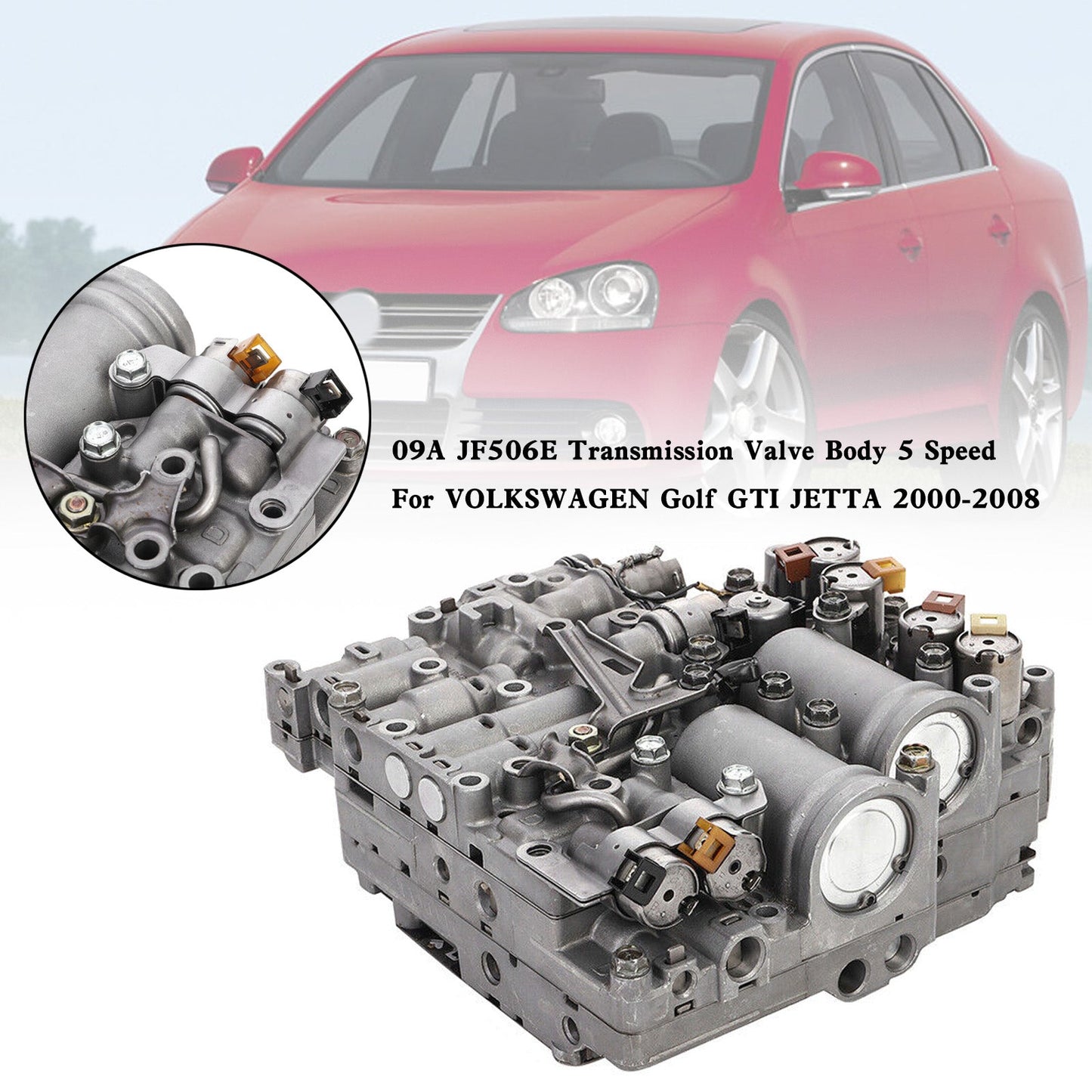 Volkswagen Bora 2000-2005 L4 1.8L 1.9L L5 2.3L 09A JF506E Getriebeventilk?rper 5 Gang