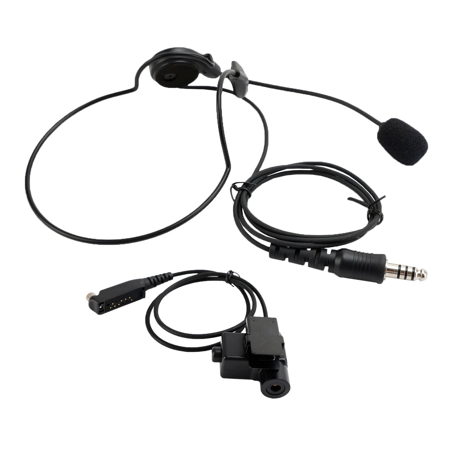 7,1-C7 Hinten Montieren Stecker Taktische Headset 6Pin U94 PTT Für STP8040 STP8080 STP9000