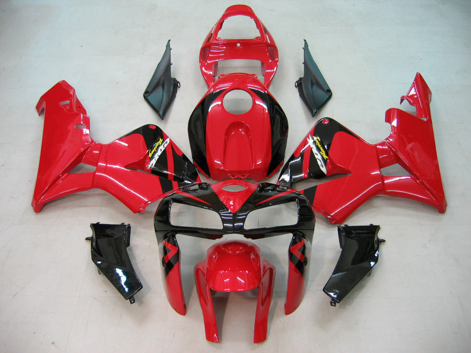 Kit de vente Amotopart pour Honda CBR600RR 2005 2006 F5 Red Abs Injection Mold Generic