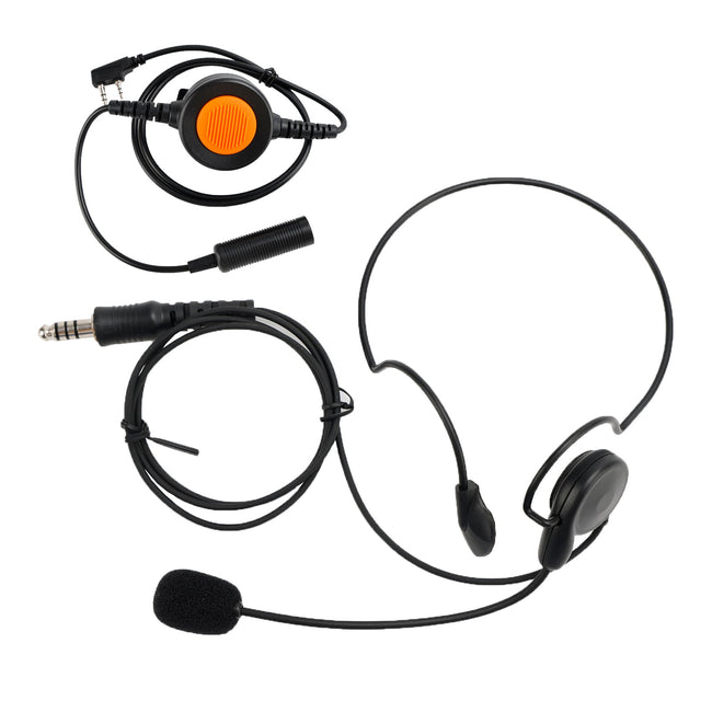 Für PX-777 LT-2288 UV-5RA 6-Pin U94 PTT 7,1-C7 Hinten Montieren Stecker Taktische Headset