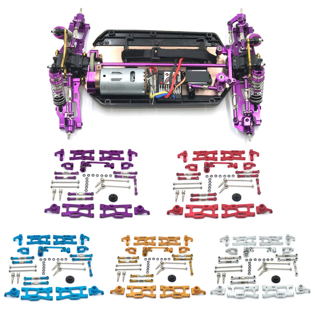 Kit de pièces RC de mise à niveau 12 pièces pour Wltoys 144001 144002 124016 124017 124018 124019