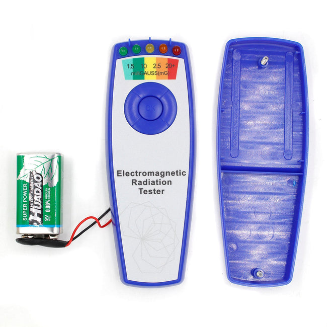 5 LED EMF Meter Magnetfelddetektor Jagd Paranormal Equipment Tool