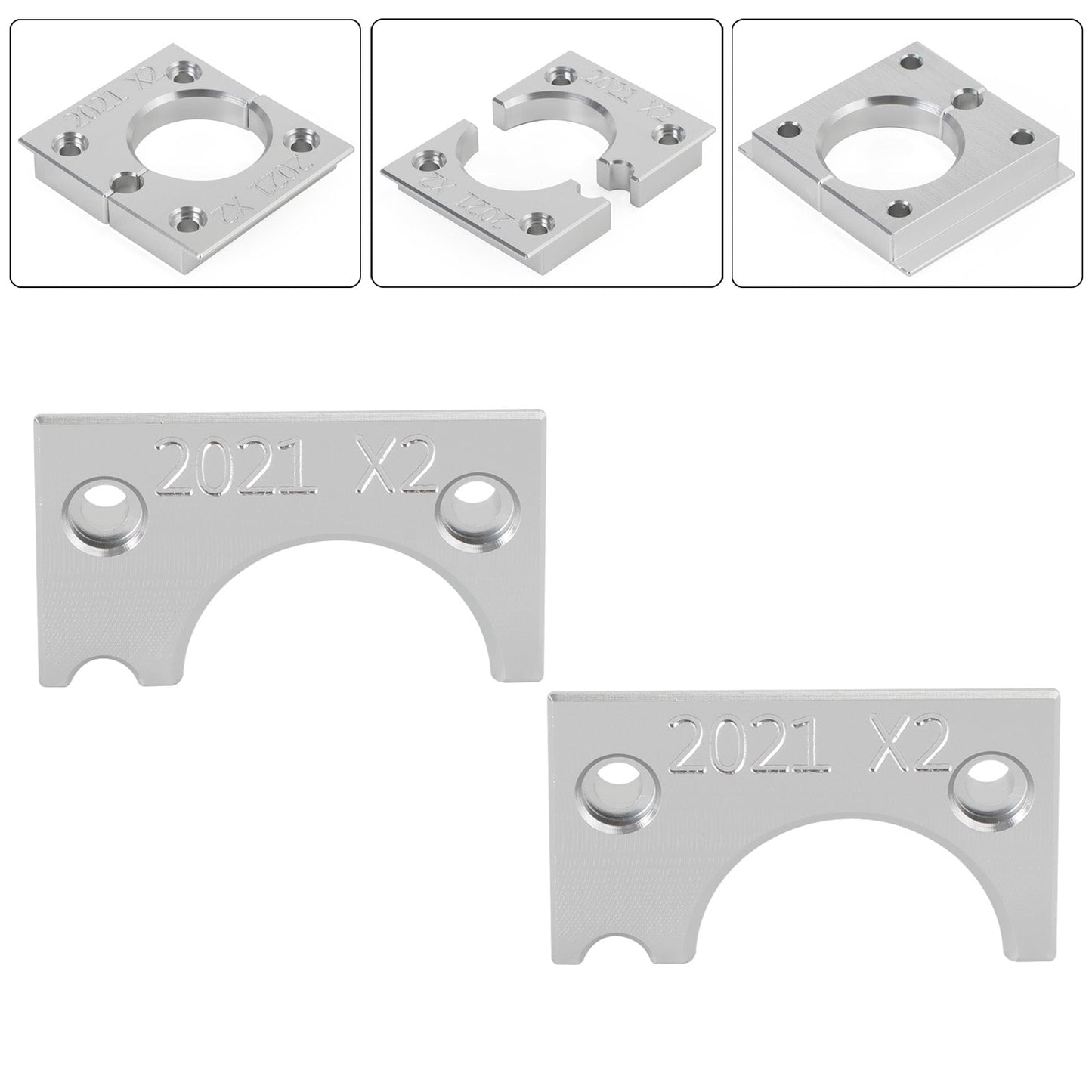 D?mpferwellenklemme/Schraubstockblock Für 2021 Fox Float X2 #803-00-805/803-01-690 DHX2