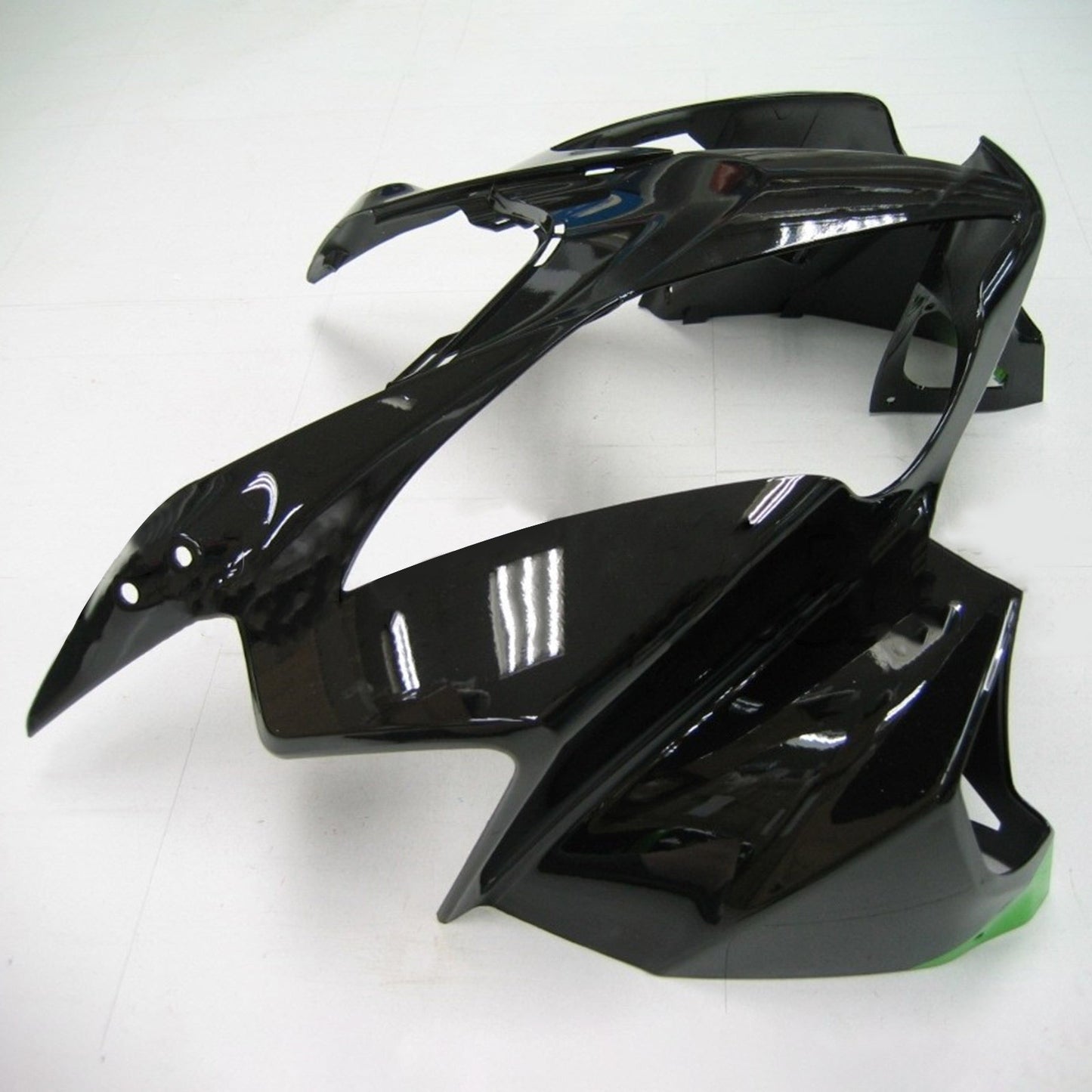 Amotopart 2002-2012 Honda VFR800 Black & Green Fearing Kit