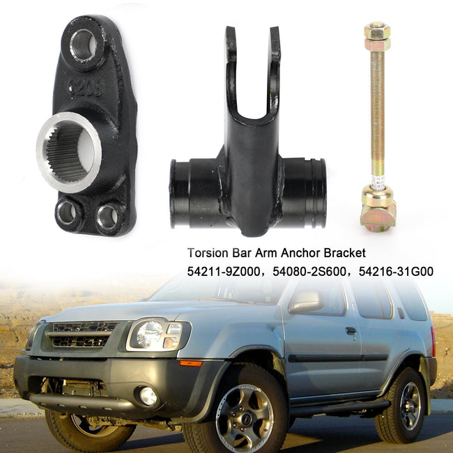 Support d'ancrage de bras de barre de torsion gauche pour Nissan Xterra Frontier V6 1999-2004 générique