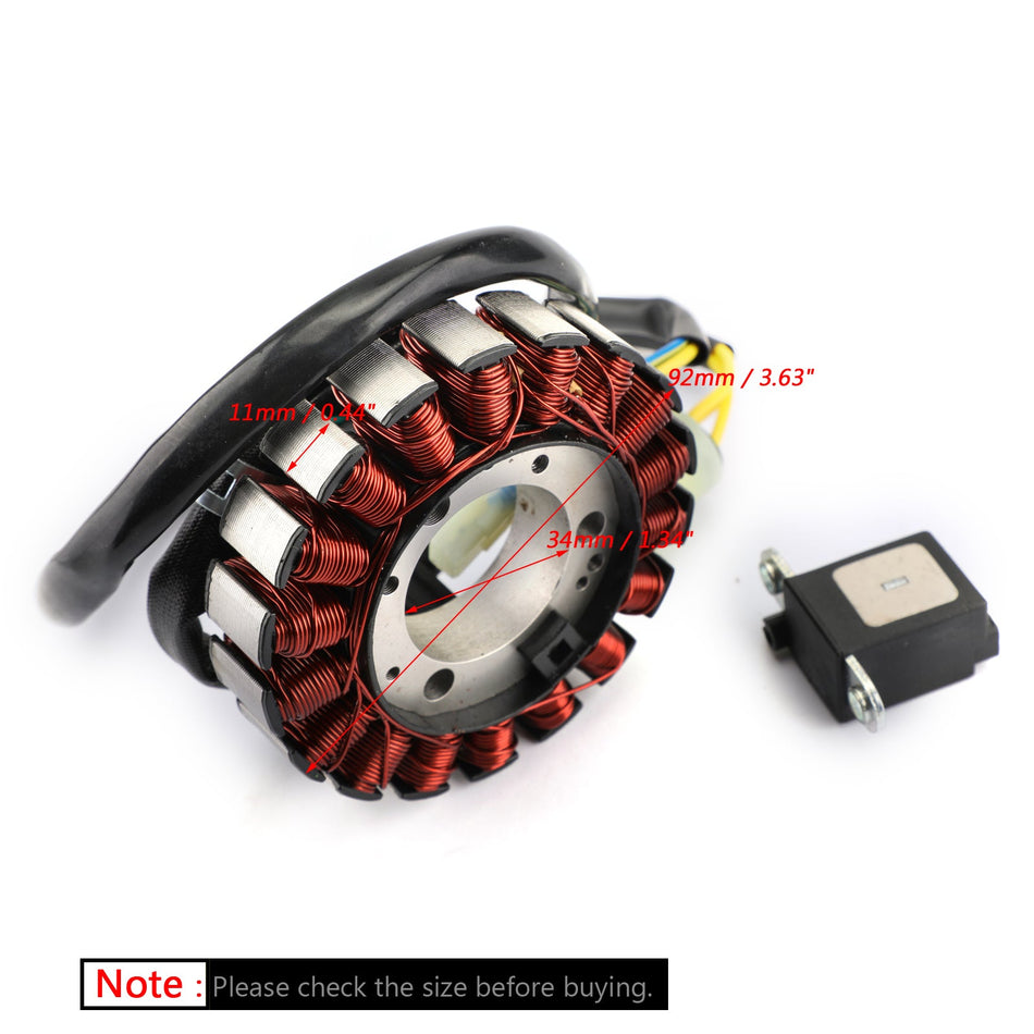 Bobine de stator 18 pôles pour Honda TRX300 Foreman 2x4/4x4 Bigred/Fourtrax 300 88-00 Generic