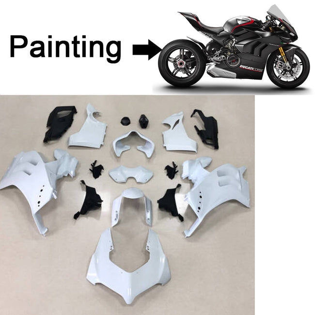 Amotopart Ducati Panigale V4 V4S V4SP V4R 2020-2022 Kit de carénage Corps