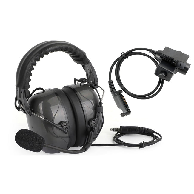 7.1-C5 Einstellbares Headset mit Ger?uschunterdrückung für Hytera PD600 PD602 PD602g PD605