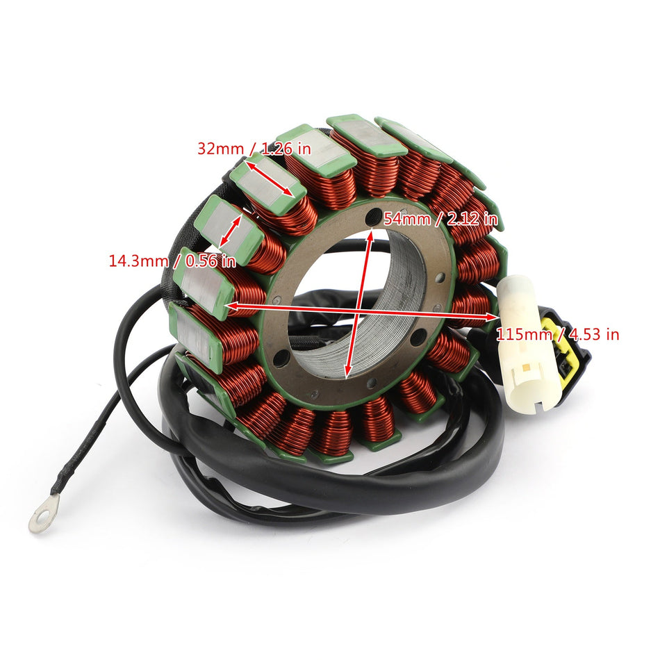 Stator Alternateur pour Yamaha F40 F50 F60 F70 FT50 FT60 6C5-81410-00 6C5-81410-01 Générique Générique