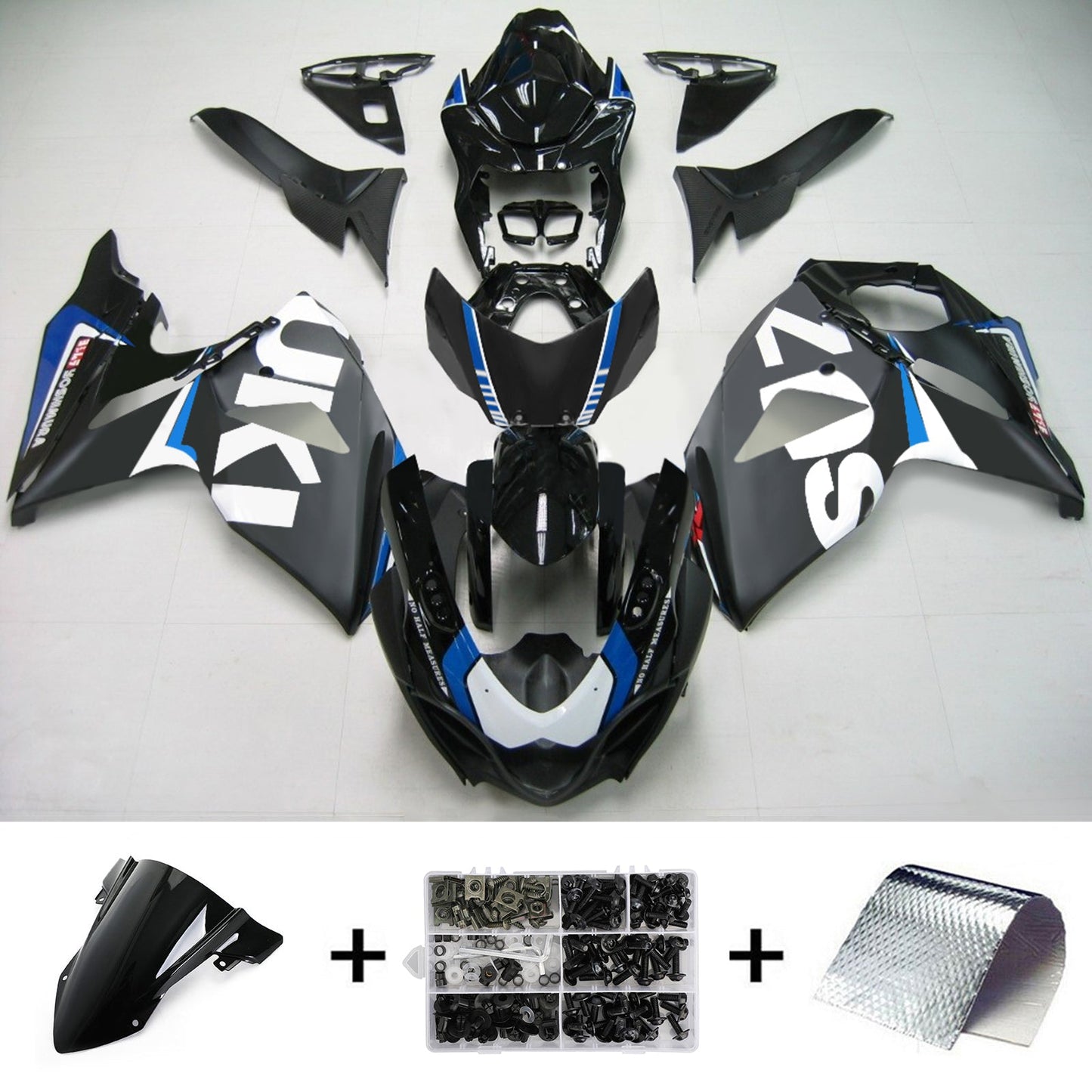 Amotopart Suzuki GSXR1000 2009-2016 Verkleidungskit