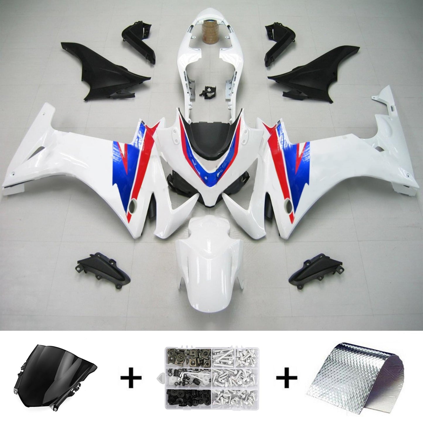 Kit de carénage Amotopart 2013-2015 Honda CBR500R