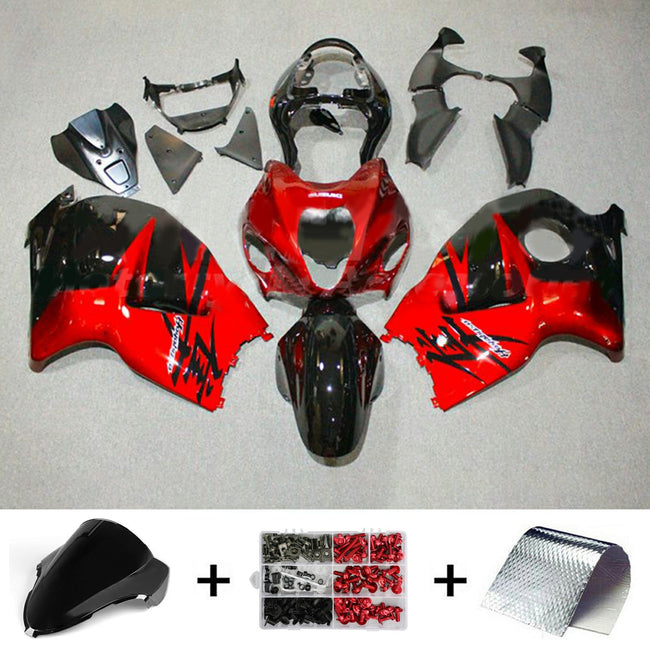 Amotopart Verkleidungsset für Suzuki Hayabusa GSX1300R 1999–2007, Karosserie, Kunststoff, ABS