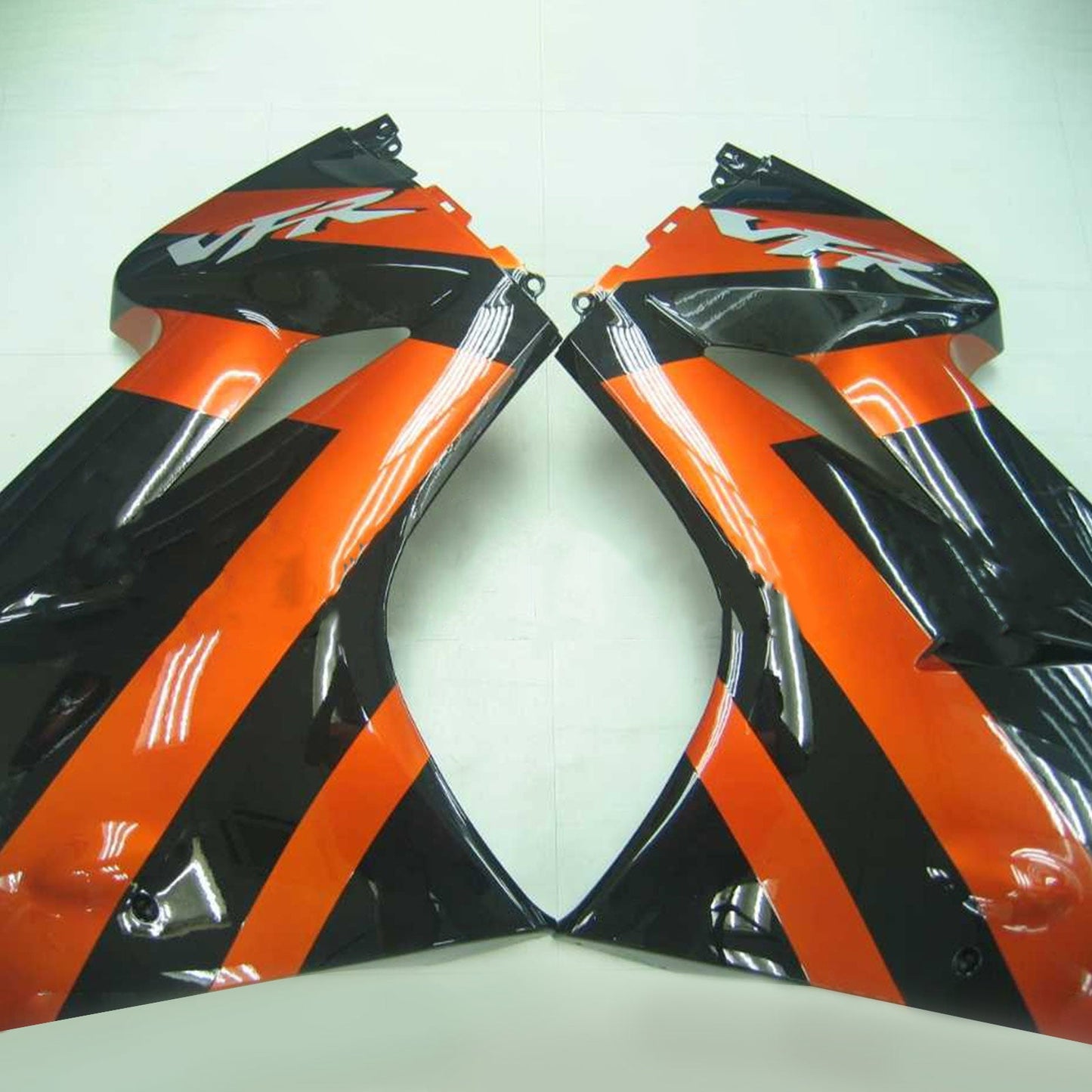 Amotopart 2002-2012 Honda VFR800 Orange & Black Faxing Kit