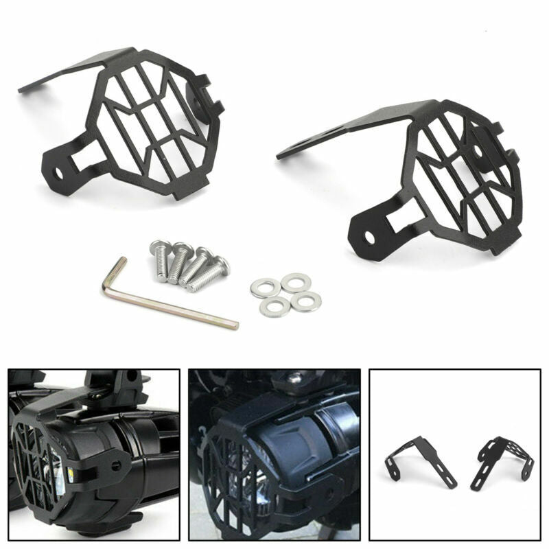 Fog Spot Light Protector Guard Covers für BMW R1200GS F800GS/Adv R 1200GS U.