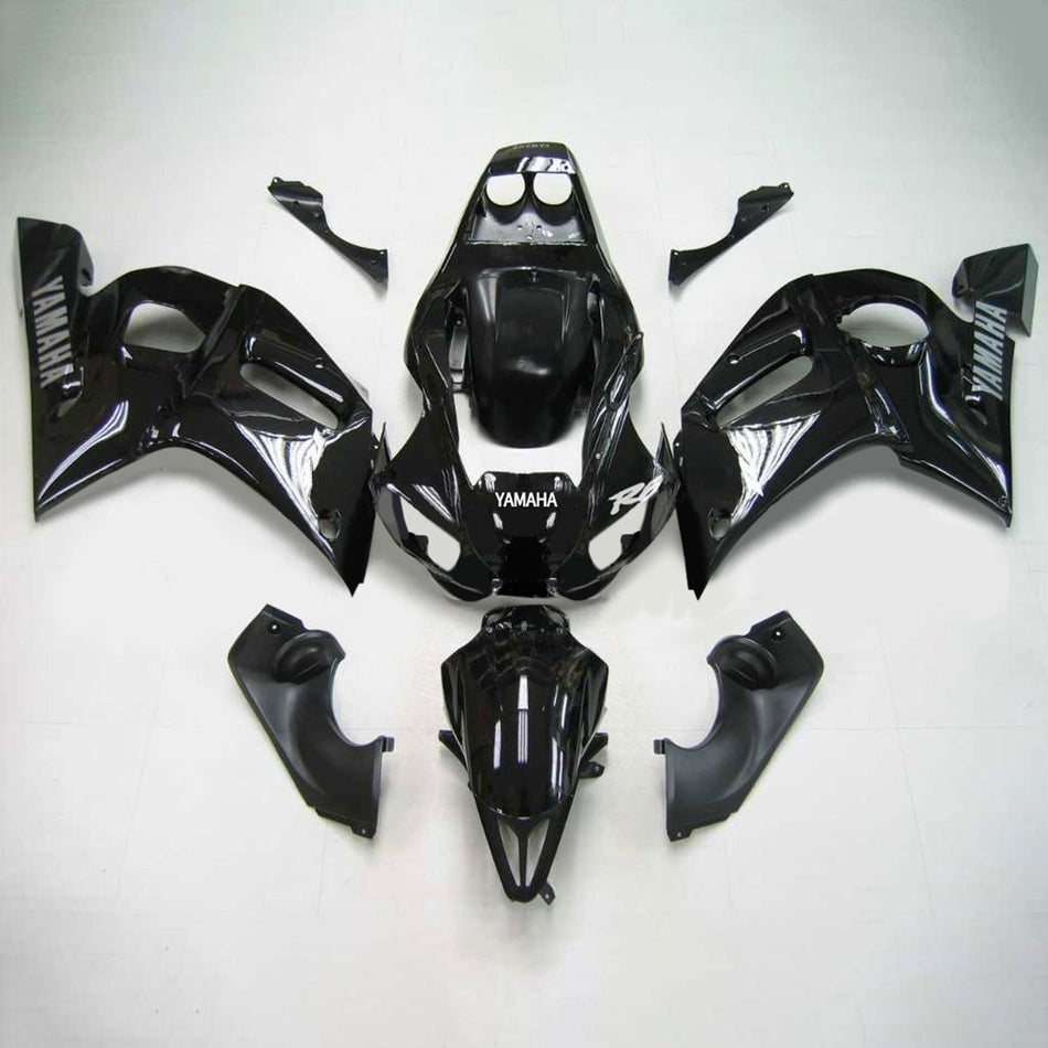 Amotopart Yamaha 1998-2002 YZF 600 R6 Kit de carénage noir